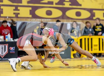 Thumbnail 2 in NIAA All Girls Southern Region Wrestling Qualifier (Prelim Day 2 AM Mat 2) photogallery.