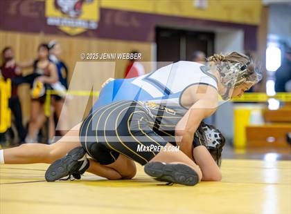 Thumbnail 1 in NIAA All Girls Southern Region Wrestling Qualifier (Prelim Day 2 AM Mat 2) photogallery.