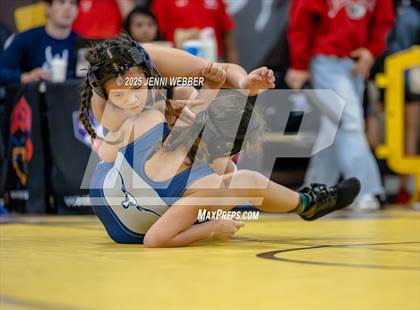 Thumbnail 1 in NIAA All Girls Southern Region Wrestling Qualifier (Prelim Day 2 AM Mat 2) photogallery.