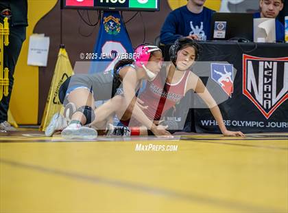 Thumbnail 2 in NIAA All Girls Southern Region Wrestling Qualifier (Prelim Day 2 AM Mat 2) photogallery.