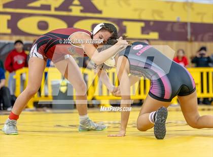 Thumbnail 2 in NIAA All Girls Southern Region Wrestling Qualifier (Prelim Day 2 AM Mat 2) photogallery.