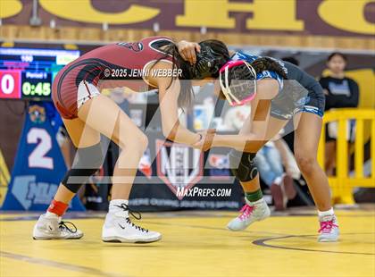 Thumbnail 1 in NIAA All Girls Southern Region Wrestling Qualifier (Prelim Day 2 AM Mat 2) photogallery.