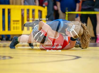 Thumbnail 1 in NIAA All Girls Southern Region Wrestling Qualifier (Prelim Day 2 AM Mat 2) photogallery.