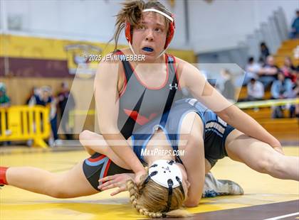 Thumbnail 1 in NIAA All Girls Southern Region Wrestling Qualifier (Prelim Day 2 AM Mat 2) photogallery.