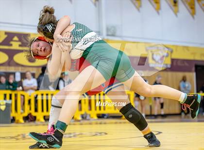 Thumbnail 1 in NIAA All Girls Southern Region Wrestling Qualifier (Prelim Day 2 AM Mat 2) photogallery.