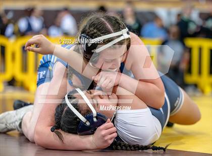 Thumbnail 1 in NIAA All Girls Southern Region Wrestling Qualifier (Prelim Day 2 AM Mat 2) photogallery.