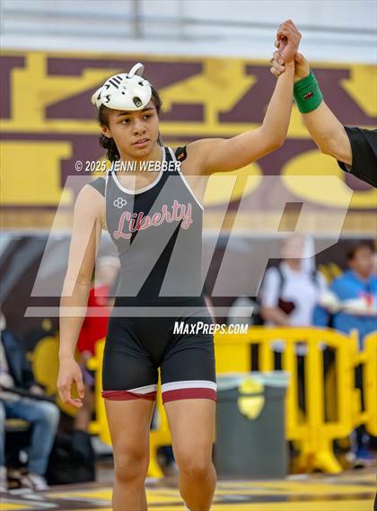 Thumbnail 3 in NIAA All Girls Southern Region Wrestling Qualifier (Prelim Day 2 AM Mat 2) photogallery.