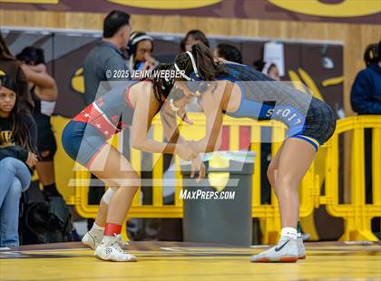 Thumbnail 3 in NIAA All Girls Southern Region Wrestling Qualifier (Prelim Day 2 AM Mat 2) photogallery.
