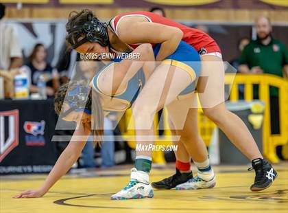 Thumbnail 3 in NIAA All Girls Southern Region Wrestling Qualifier (Prelim Day 2 AM Mat 2) photogallery.