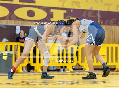 Thumbnail 1 in NIAA All Girls Southern Region Wrestling Qualifier (Prelim Day 2 AM Mat 2) photogallery.