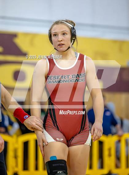 Thumbnail 1 in NIAA All Girls Southern Region Wrestling Qualifier (Prelim Day 2 AM Mat 2) photogallery.