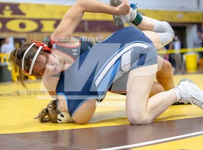 Thumbnail 1 in NIAA All Girls Southern Region Wrestling Qualifier (Prelim Day 2 AM Mat 2) photogallery.