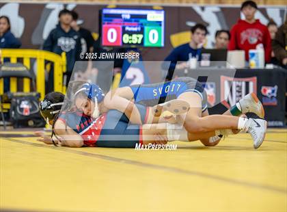 Thumbnail 1 in NIAA All Girls Southern Region Wrestling Qualifier (Prelim Day 2 AM Mat 2) photogallery.