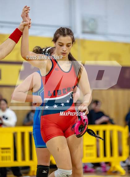 Thumbnail 1 in NIAA All Girls Southern Region Wrestling Qualifier (Prelim Day 2 AM Mat 2) photogallery.