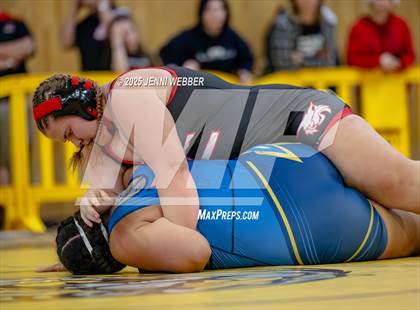 Thumbnail 1 in NIAA All Girls Southern Region Wrestling Qualifier (Prelim Day 2 AM Mat 2) photogallery.