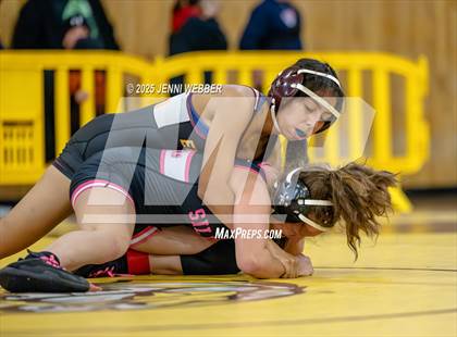 Thumbnail 1 in NIAA All Girls Southern Region Wrestling Qualifier (Prelim Day 2 AM Mat 2) photogallery.