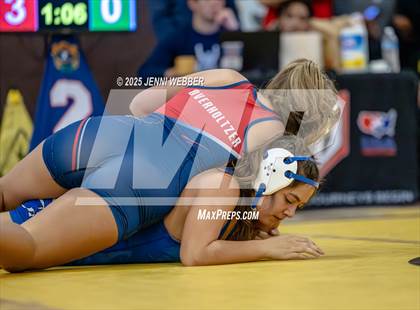 Thumbnail 1 in NIAA All Girls Southern Region Wrestling Qualifier (Prelim Day 2 AM Mat 2) photogallery.