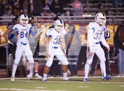 Thumbnail 1 in Tulare Union vs Serra (CIF Regional 2-AA Final) photogallery.