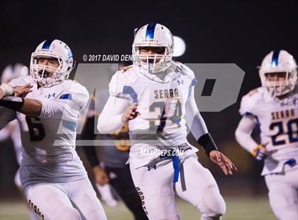 Thumbnail 1 in Tulare Union vs Serra (CIF Regional 2-AA Final) photogallery.