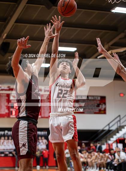 Thumbnail 2 in Mission @ Harlingen (UIL Basketball 6A Bi-District) photogallery.