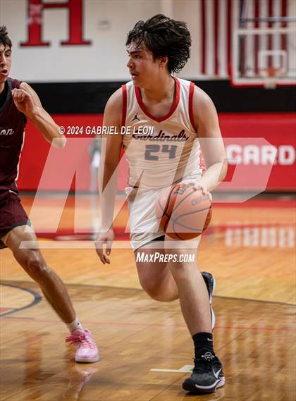 Thumbnail 3 in Mission @ Harlingen (UIL Basketball 6A Bi-District) photogallery.