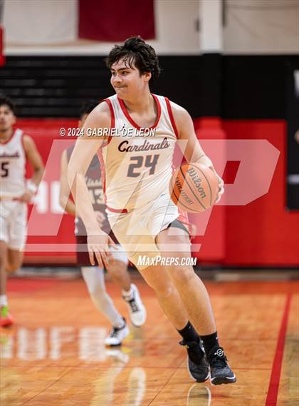 Thumbnail 2 in Mission @ Harlingen (UIL Basketball 6A Bi-District) photogallery.
