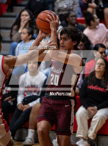Thumbnail 2 in Mission @ Harlingen (UIL Basketball 6A Bi-District) photogallery.