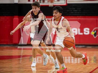 Thumbnail 2 in Mission @ Harlingen (UIL Basketball 6A Bi-District) photogallery.
