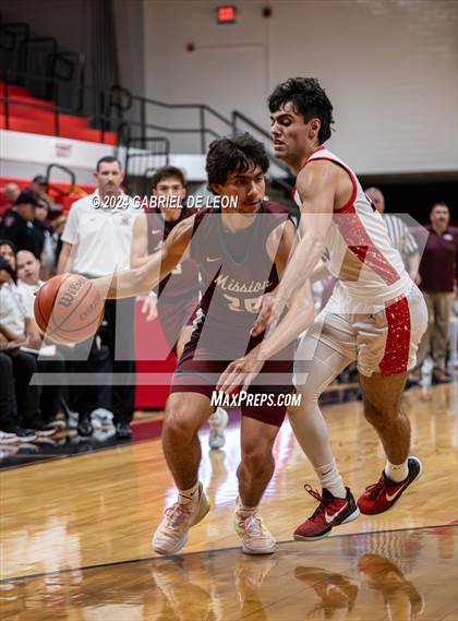 Thumbnail 1 in Mission @ Harlingen (UIL Basketball 6A Bi-District) photogallery.
