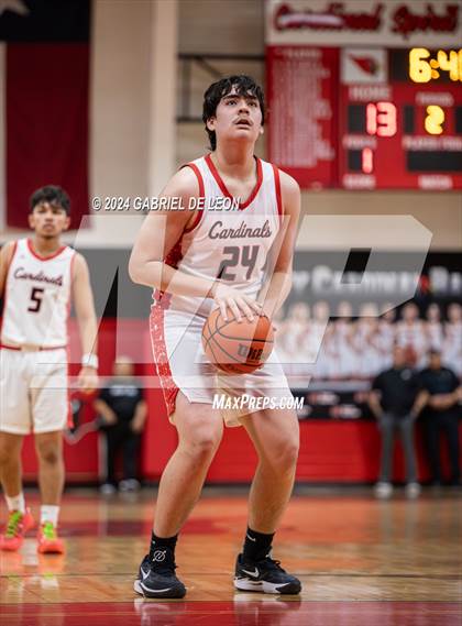 Thumbnail 1 in Mission @ Harlingen (UIL Basketball 6A Bi-District) photogallery.