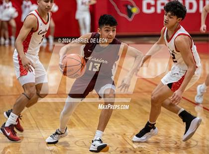 Thumbnail 3 in Mission @ Harlingen (UIL Basketball 6A Bi-District) photogallery.