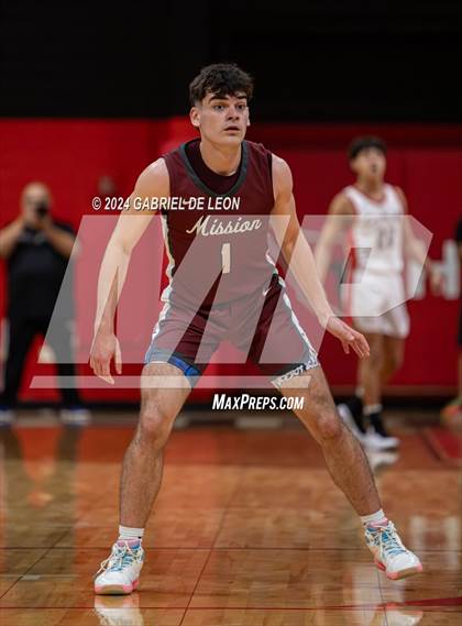 Thumbnail 1 in Mission @ Harlingen (UIL Basketball 6A Bi-District) photogallery.