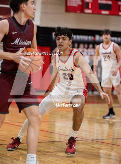 Thumbnail 2 in Mission @ Harlingen (UIL Basketball 6A Bi-District) photogallery.
