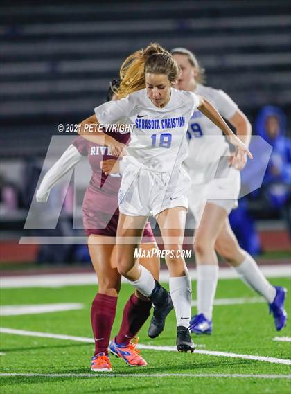 Thumbnail 1 in Riverview Sarasota vs. Sarasota Christian photogallery.