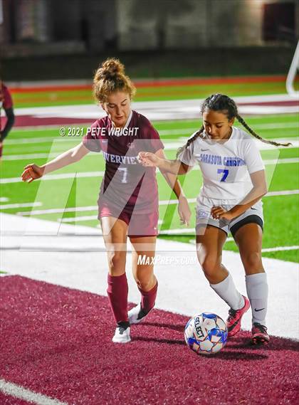 Thumbnail 1 in Riverview Sarasota vs. Sarasota Christian photogallery.
