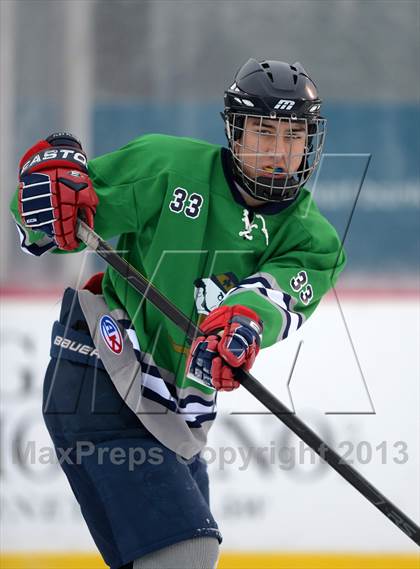 Thumbnail 3 in Notre Dame vs. Brockport (Frozen Frontier) photogallery.