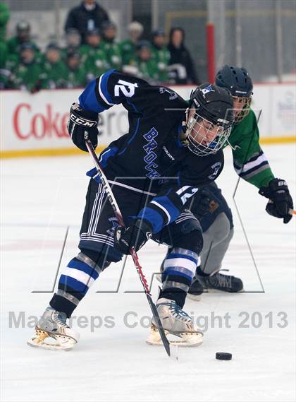 Thumbnail 3 in Notre Dame vs. Brockport (Frozen Frontier) photogallery.