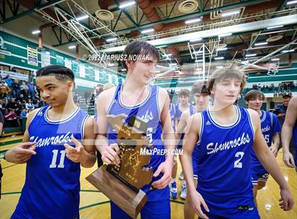 Thumbnail 3 in Catholic Central vs. Clarkston (MHSAA Regional Final) photogallery.