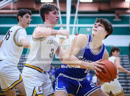 Thumbnail 3 in Catholic Central vs. Clarkston (MHSAA Regional Final) photogallery.