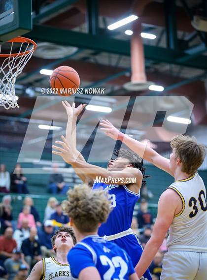 Thumbnail 1 in Catholic Central vs. Clarkston (MHSAA Regional Final) photogallery.