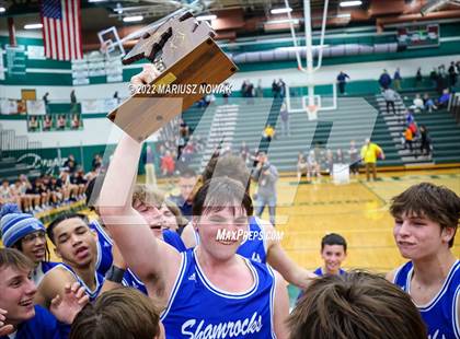 Thumbnail 1 in Catholic Central vs. Clarkston (MHSAA Regional Final) photogallery.