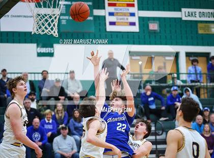 Thumbnail 1 in Catholic Central vs. Clarkston (MHSAA Regional Final) photogallery.