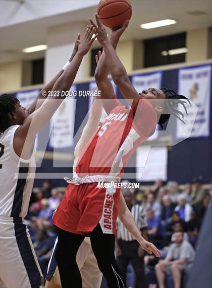 Thumbnail 1 in Antonian Prep vs. Second Baptist photogallery.