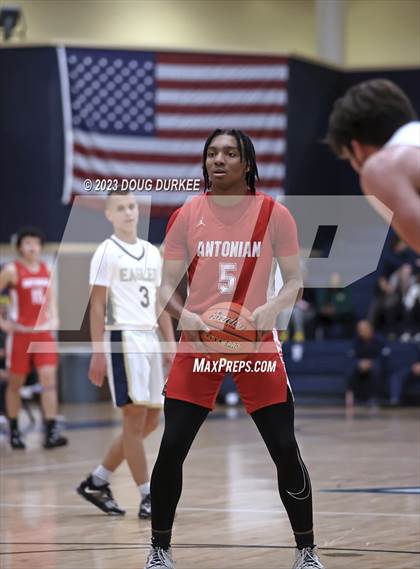 Thumbnail 2 in Antonian Prep vs. Second Baptist photogallery.
