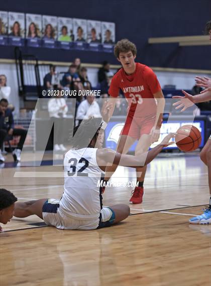 Thumbnail 1 in Antonian Prep vs. Second Baptist photogallery.