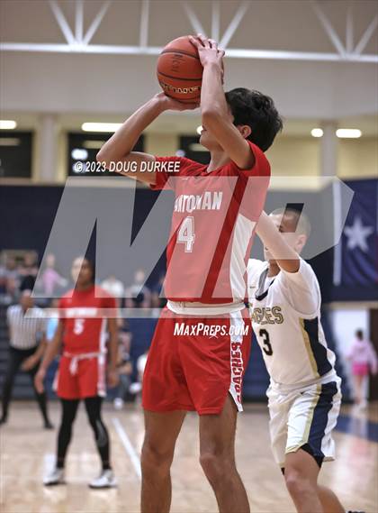 Thumbnail 3 in Antonian Prep vs. Second Baptist photogallery.