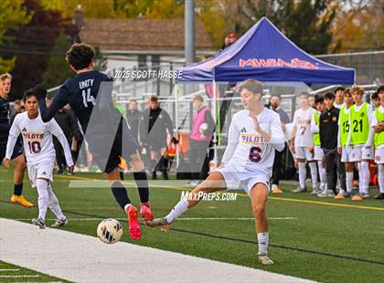 Thumbnail 1 in MSHAA D-2 Final: De La Salle Collegiate vs. Unity Christian photogallery.