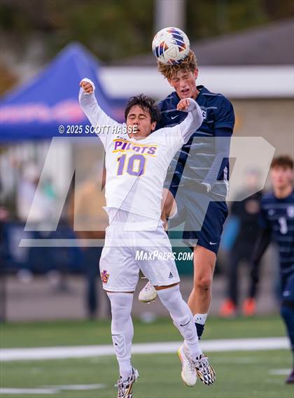 Thumbnail 1 in MSHAA D-2 Final: De La Salle Collegiate vs. Unity Christian photogallery.