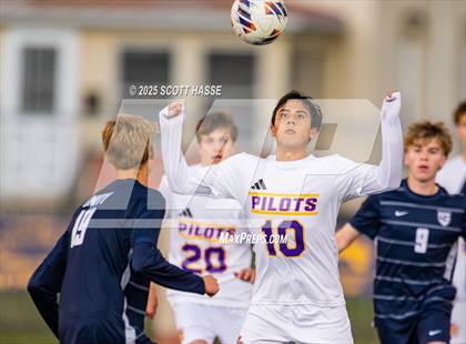 Thumbnail 1 in MSHAA D-2 Final: De La Salle Collegiate vs. Unity Christian photogallery.