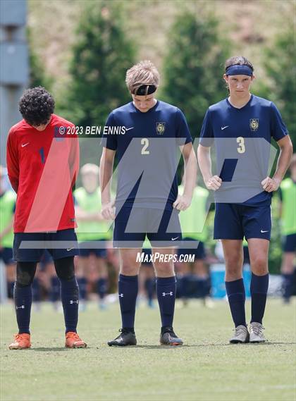 Thumbnail 2 in Westminster Christian Academy vs Trinity Chritstian (GIAA  2A Championship) photogallery.